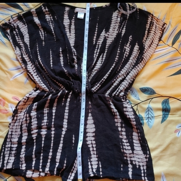 Urban Outfitters Band Of Gypsies Gauzy Romper Xs - Picture 13 of 14